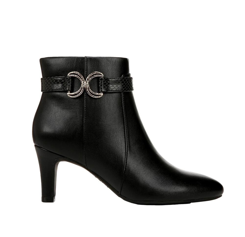 LifeStride Guild 2 Black Ankle Boots J2184S1001 Size 6M